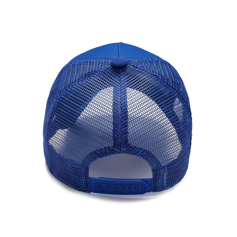 Mesh cap embroidery logo blank advertising cap wholesale sunshade cap printing travel sun hat sunscreen baseball cap