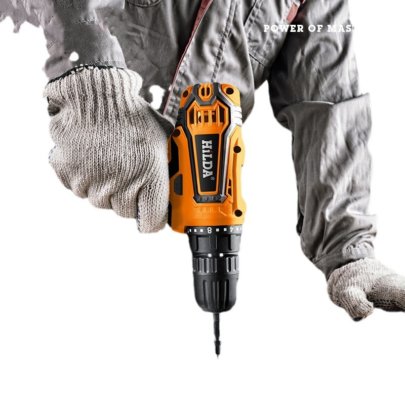 HILDA 12V 16,8 V 21V Litio taladro eléctrico taladro de mano destornillador eléctrico Sudeste de Asia taladro eléctrico