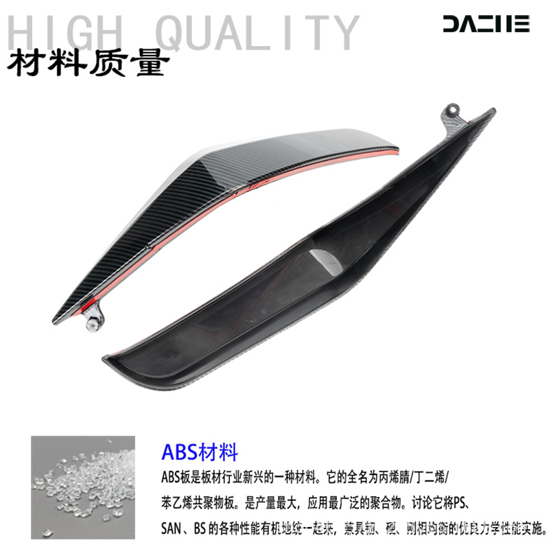 Suitable for Yamaha Qiaoge I125 Special Leg Wind Shield, Leg Protection, Knee Protection, Side Wind Deflector, Modified Accessories, Decoration