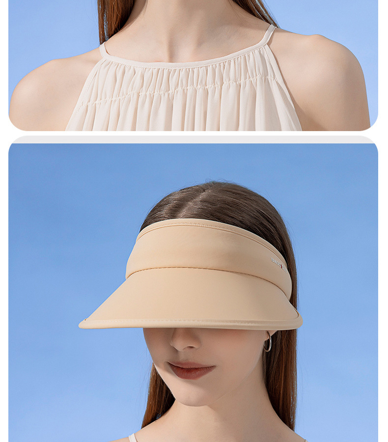 Mujeres Elegante Básico Color Sólido Grandes Aleros Sombrero Para El Sol display picture 1