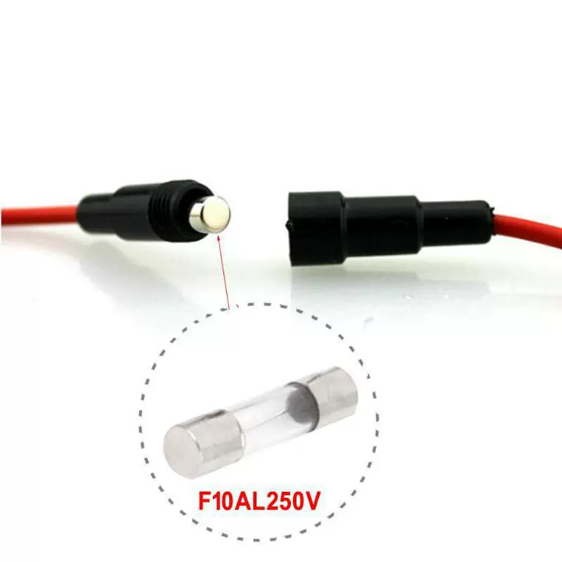 Автомобильная мотоциклетная модернизация зажигалка USB зарядное гнездо терминал соединительная линия луч с предохранительной трубкой на 10A