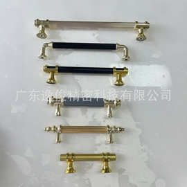 多种新款五金衣柜拉手复古工厂批发铝制拉手轻便做工精致橱柜拉手