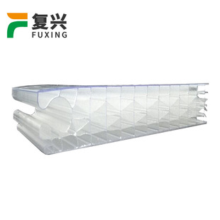 Manufacturers supply pc plug-in board curtain wall indoor outdoor sunshine board partition background wall shopping mall plug-in curtain wall