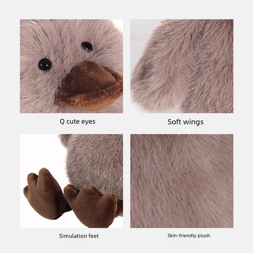 Cute Radom LADOM Duck Plush Toy, Duck Doll, Pillow—Perfect Birthday Gift for Girls
