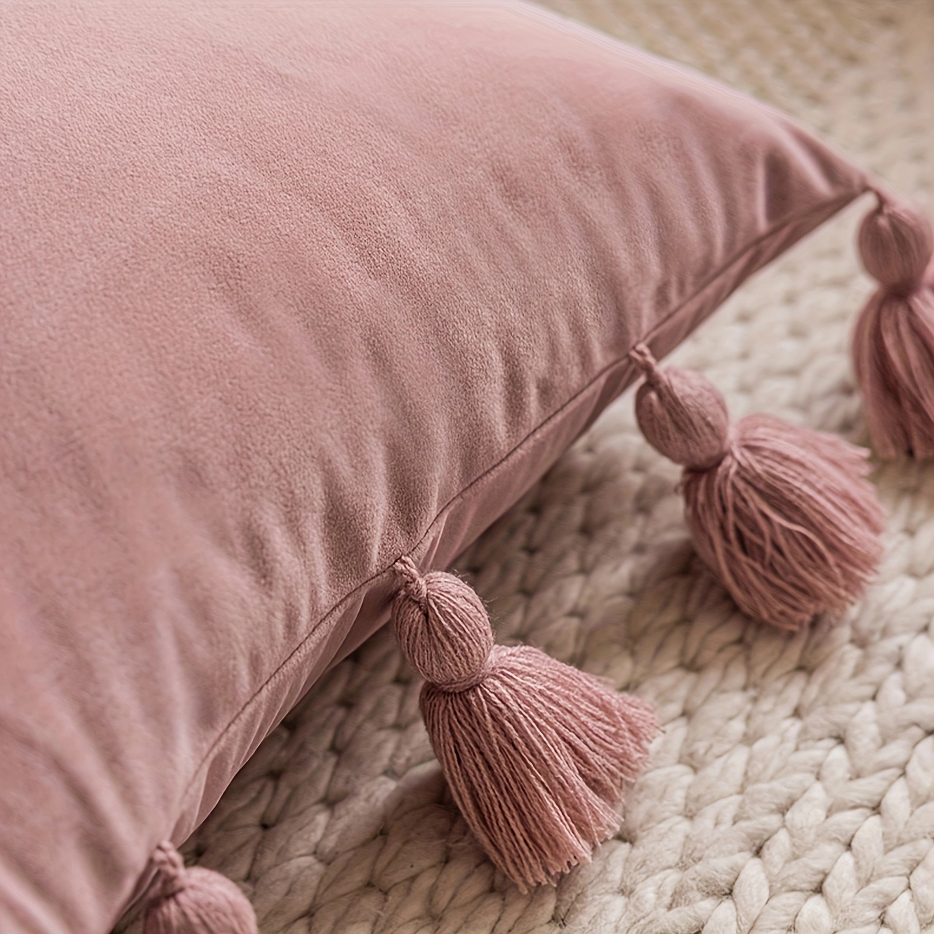 Inswind sleeve sofá abrazar cubierta de almohada decoración de la sala de estar cabecera cubierta de almohada de color sólido cubierta de cintura cubierta de almohada al por mayor