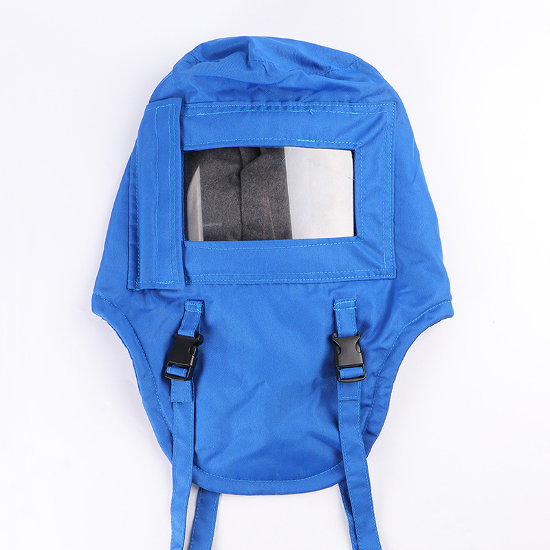 耐低温服防化服耐酸碱连体防护服消防防护服液氨轻型半封闭防化服