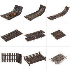 紫竹製茶道托盤中式禪意擺件底座 首飾陳列展示美食攝影拍照道具