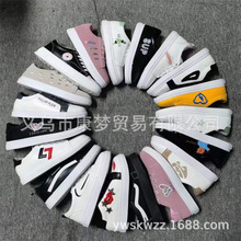 女硫化胶底女士系带休闲板鞋批发stock shoes wholesale