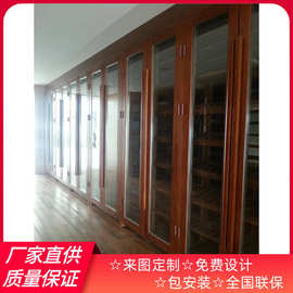 洋房客厅 恒温恒湿雪茄柜烟柜 雪茄展示架储藏架 设计效果图片