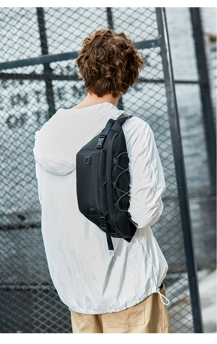 Fashion Chest Bag, Small Crossbody Backpack, Trendy Brand, Shoulder Bag, Men's Sports Bag, Casual Waist Bag_ipsvogv.com
