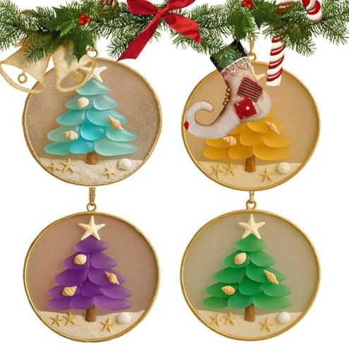 Nuevos productos transfronterizos plano 2D acrílico colgante de automóvil colgante de Navidad mochila casera colgante