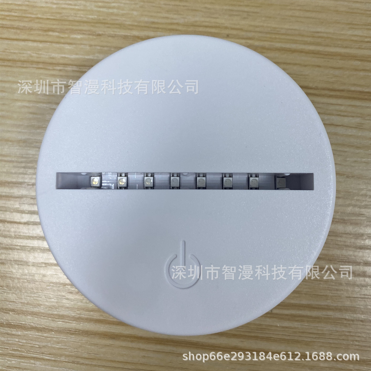 Base de luz nocturna nueva base de carga USB creativo control remoto táctil 3D noche luz LED lámpara de mesa base