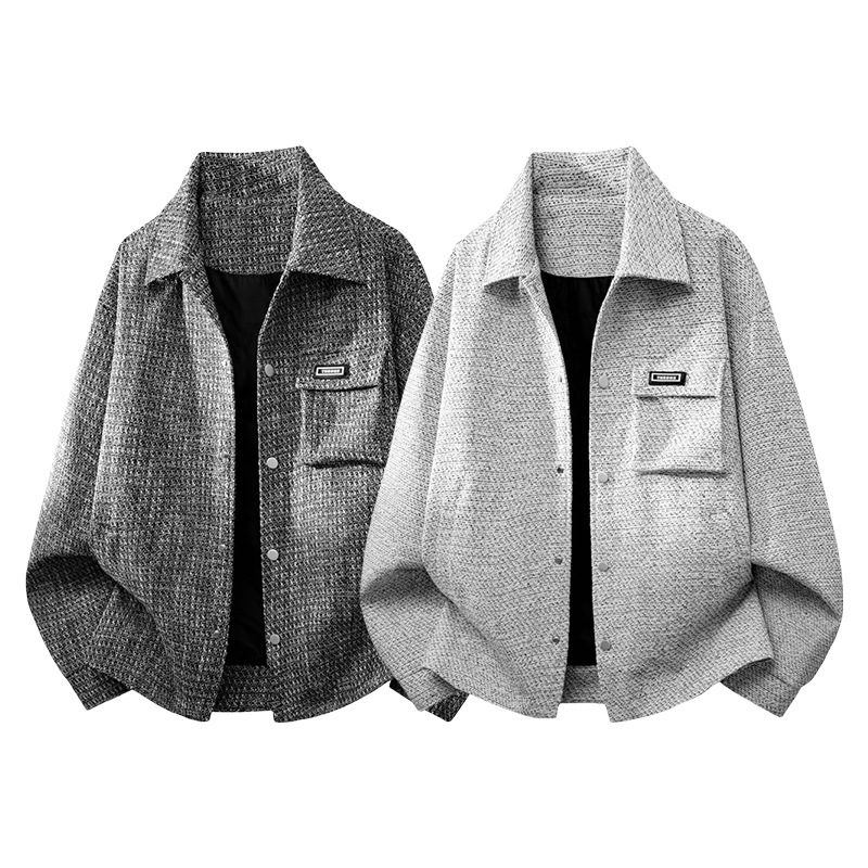 American Retro Jacket Men's Spring and Autumn New Loose Casual Versatile Couple Fashion Trendy Jacket