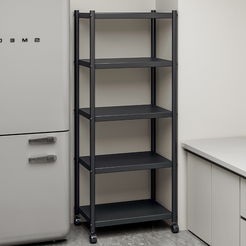 Estante de sándwich de cocina de piso a techo Estante de almacenamiento multifuncional para el hogar de varios pisos Estante de almacenamiento para ollas y hornos microondas