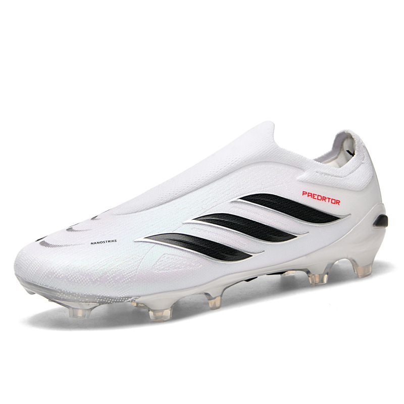 2025 nuevos zapatos masculinos y femeninos transpirables zapatos de fútbol de clavos cortos zapatos de entrenamiento de competición indoor y exterior fabricantes de zapatos de entrenamiento juveniles