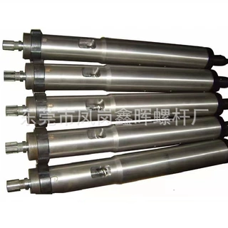 厂家直销注塑机合金螺杆料筒 注塑螺杆 SKD61螺杆 氮化螺杆硬度高