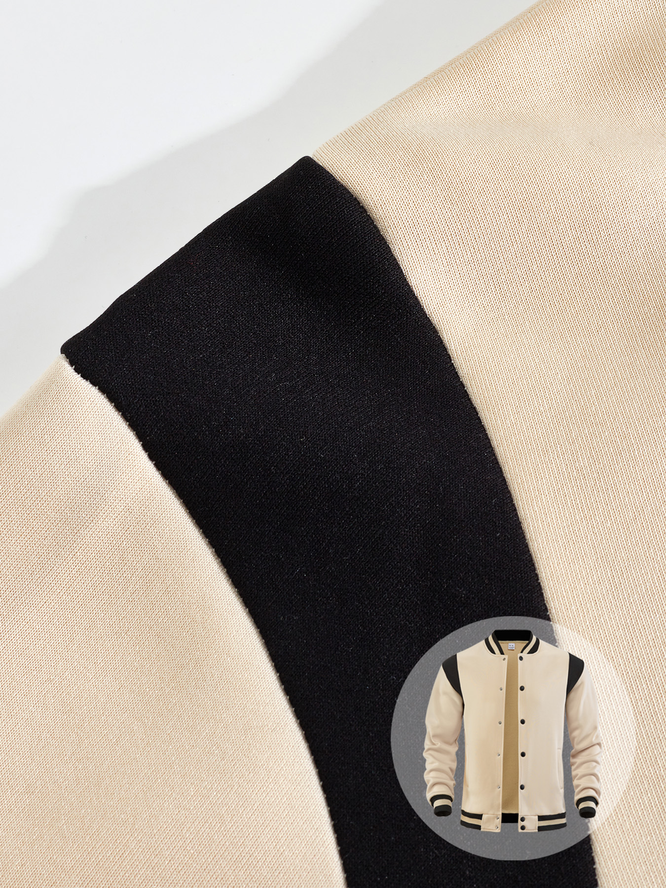 Herren Fleecejacke Mit Patchwork Im Lässigen Sportstil_voghion.com