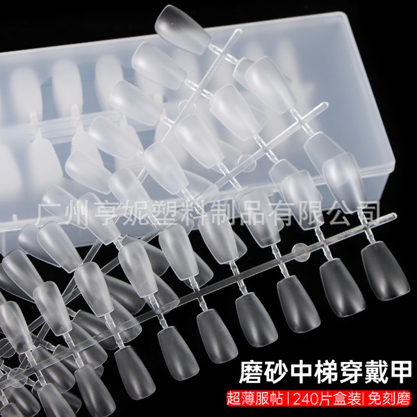 Matte ultra thin nail stickers for nails for manicure