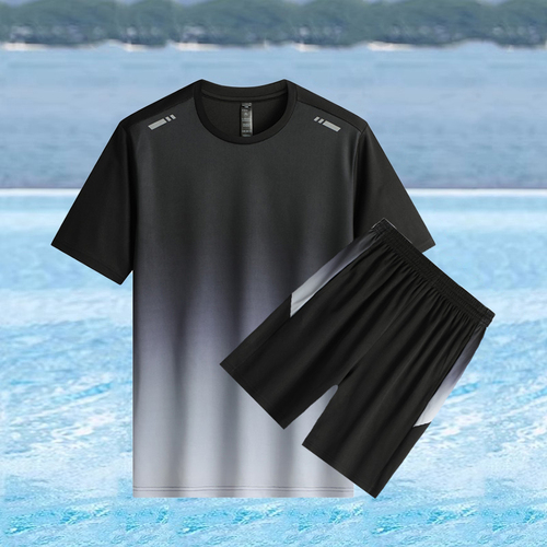 Large size loose swimsuit men's suit swimming trunks quick-drying top sun protection boy's swimsuit hot spring adult children