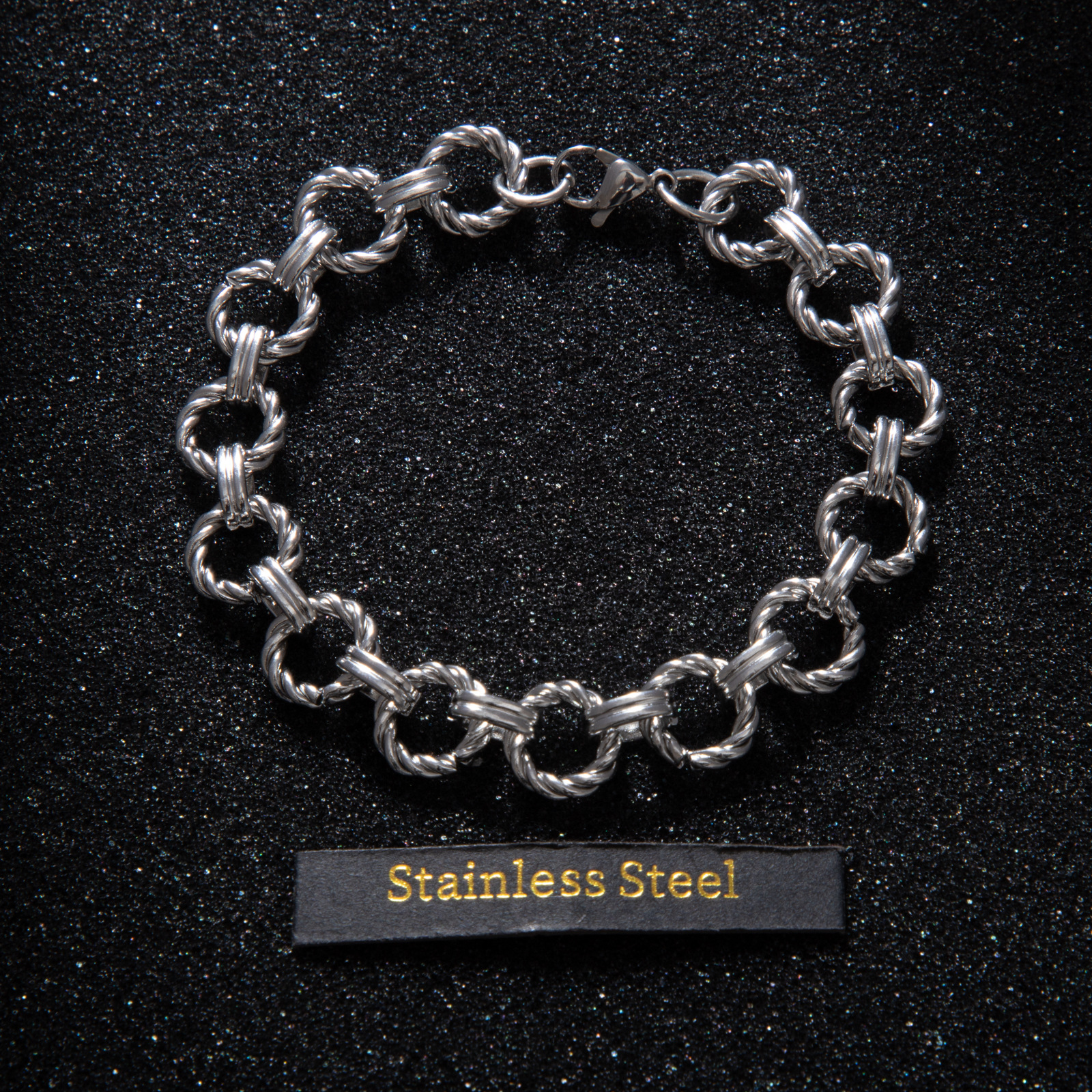 Spring&Summer Season 1 Piece Titanium Steel Chain Chain Vacation Classic Style Solid Color
