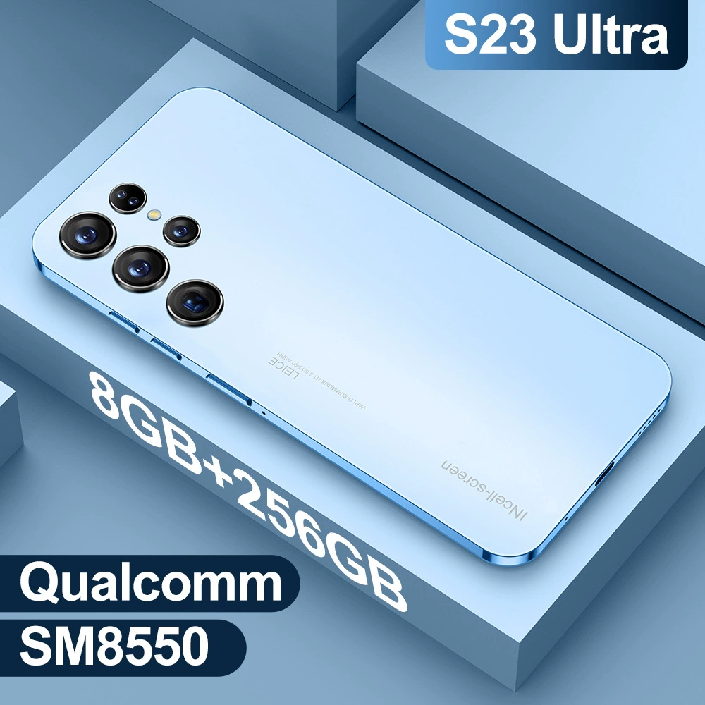 Мобильный телефон, S23, 4G, 6 дюймов, широкий экран, на заказ