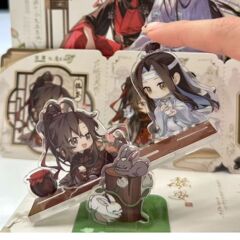 新爆金古茗魔道祖師周辺魏無羨望青忘れ機新創意アクリルシーソーが自ら組み立てた