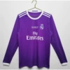 Long -sleeved Real Madrid away 16/17