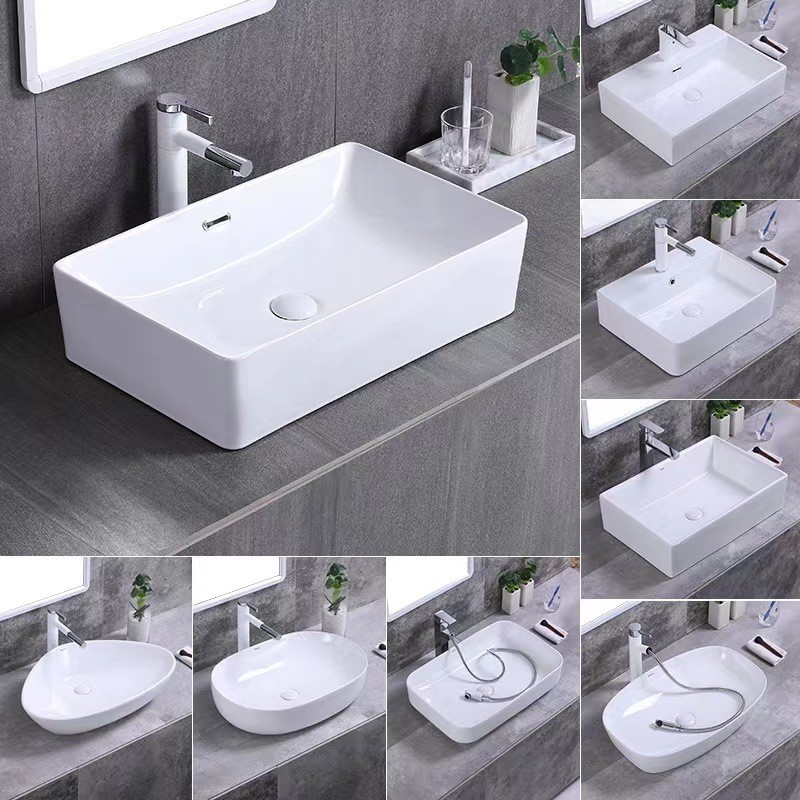 Nuevo balcón lavabo cerámica lavabo