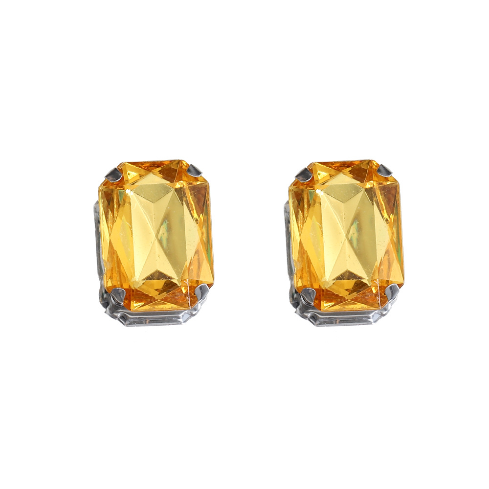 Fábrica al por mayor cosida a mano garra diamante 18*13mm rectangular imitación cristal diamante transfronterizo DIY joyería accesorios de vestir image 15