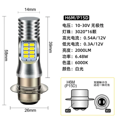 16SMD High Brightness – Motuoche Motorcycle headlights, headlights