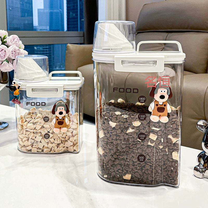Бочка для хранения корма для кошек, герметичная бочка для корма для собак, влагостойкая бочка для хранения продуктов, закуски для корма для домашних животных, лиофилизированные банки, бытовые ящики для хранения