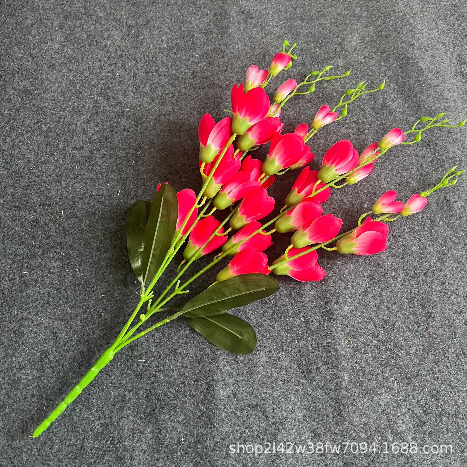 Nuevo ramo de magnolia de cinco ramas de estilo europeo, flores artificiales de seda para salones de boda y decoración del hogar, flores artificiales, flores falsas, hortensias