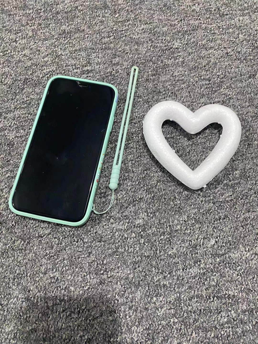 Ventas directas de la fábrica de gran tamaño paulilong espuma melocotón corazón sólido hueco amor boda decoración de jardín de infantes 30-75