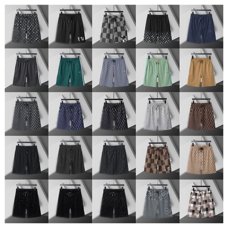 Correct version of cross-border casual men's shorts with embroidery and drawstring, new summer style, European and American trendy brand, unisex, for export Correct version of cross-border casual men's shorts with embroidery and drawstring, new summer style, European and American trendy brand, unisex, for export