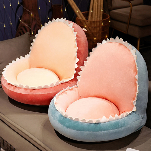 Cartoon Shark Dinosaur Animal Futon Cushion Living Room Lazy Pillow Bedroom Tatami Home Butt Thick Cushion