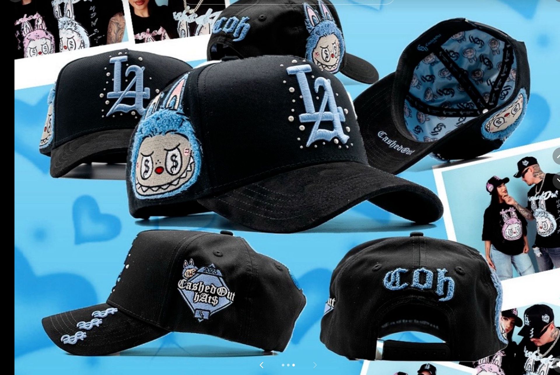 2025 explosión spot DANDY moda hip-hop tendencia gorra gorra de béisbol ajustable comercio exterior transfronterizo al por mayor