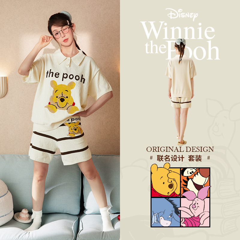 [Beneficios de liquidación] Runma Pijamas Primavera y otoño Mujeres de manga corta Verano Algodón Coral Velvet Hombres Manga larga Seda Pareja Invierno