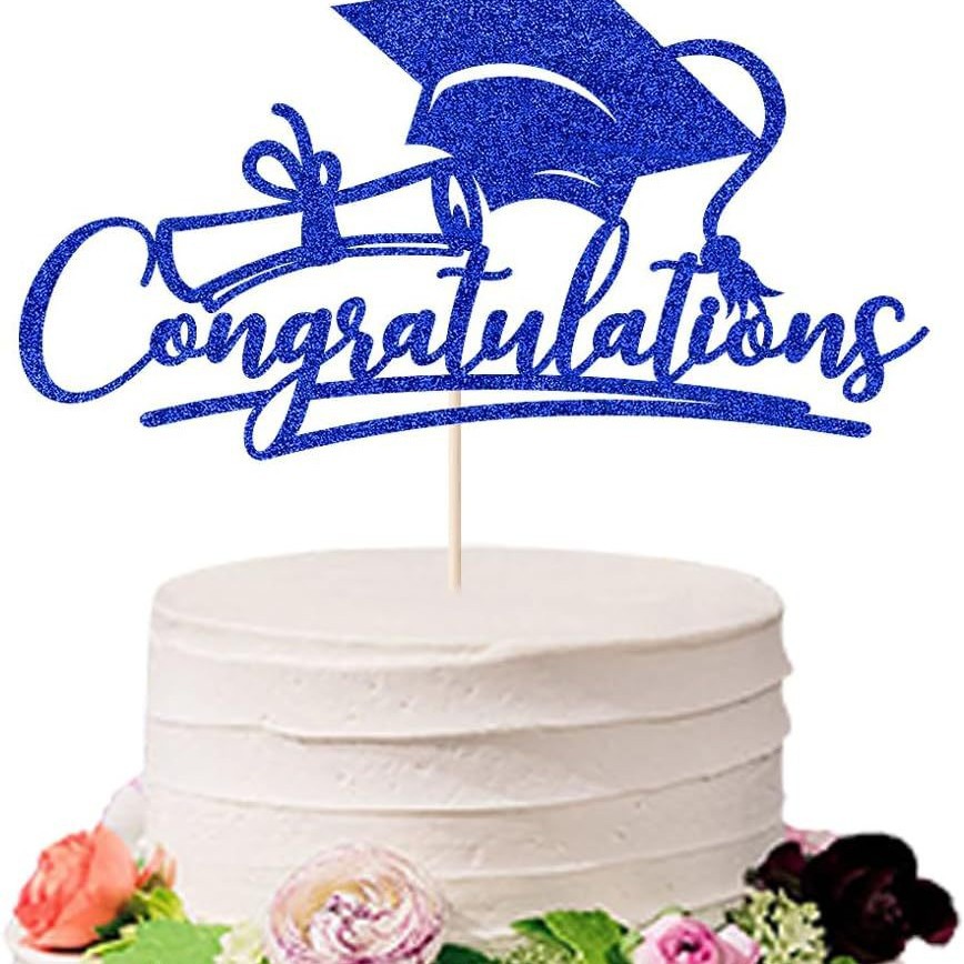 Transfronterizo 2024 nuevos productos temporada de graduación fiesta temática decoración de pasteles inserción de tarjetas felicitaciones decoración de pasteles de graduación