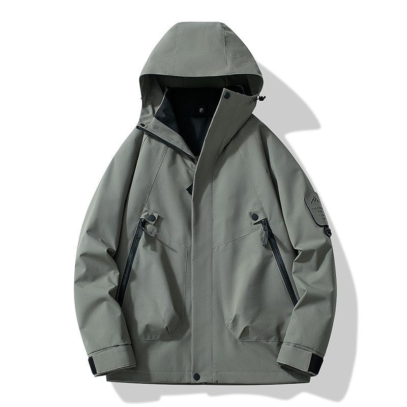 卸売新しいカップル 2518 オリジナル独立包装ジャケット屋外防風防水登山シングルジャケット女性のための|undefined