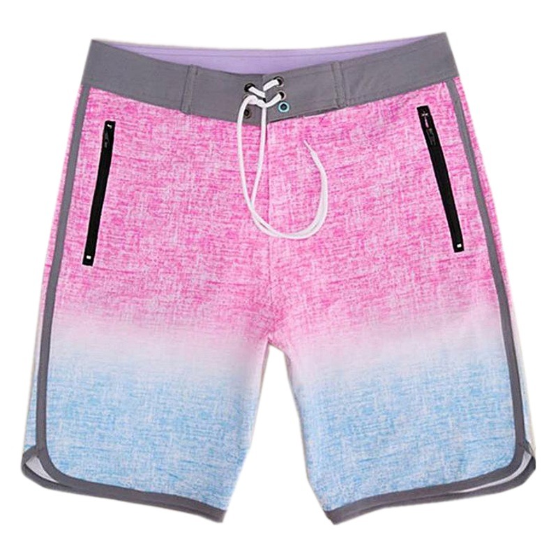 2026 New Model Four-Way Stretch Water-Resistant Beach Shorts for Men - Plain Sports Surf Shorts Without Logo - Customizable with Branding