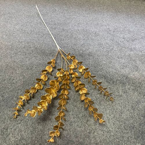 New Year's goods gold color system floral design Fu tube eucalyptus hotel decoration
