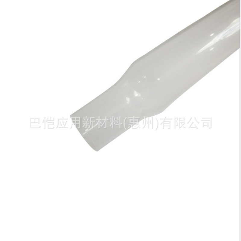 FEP透明热缩管 铁氟龙机械芯棒包覆热缩套管 金属保护PFA热收缩管