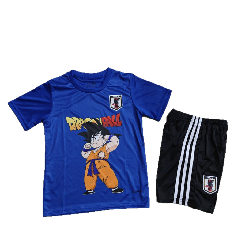 サッカーユニフォーム日本アニメワンピースドラゴンボールナルト超サイヤ人クレヨンしんちゃんシリーズ子供服|undefined