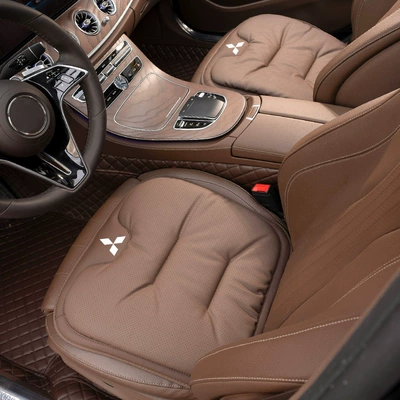 Interior Seat Car Supplies — Waist support - type-c-front-seat-cushions-2-pieces-chestnut-brown-mitsubishi