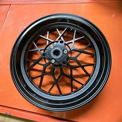 Nine-B No.1 front wheel rim UMFCUQIN1S 12inch NE wheel hub modified for Maverick, thickened and fixed for off-road use (Motorcycle wheel hub) - 12x25j-straight-fit-for-no-9-no-need-to-change-the-three-star-shaft