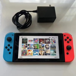 Nintendo switchOLED Game Machine Japanese Edition Hong Kong Edition NS Handset Red and Blue Endurance Edition Ordinary Edition Can be Staged
