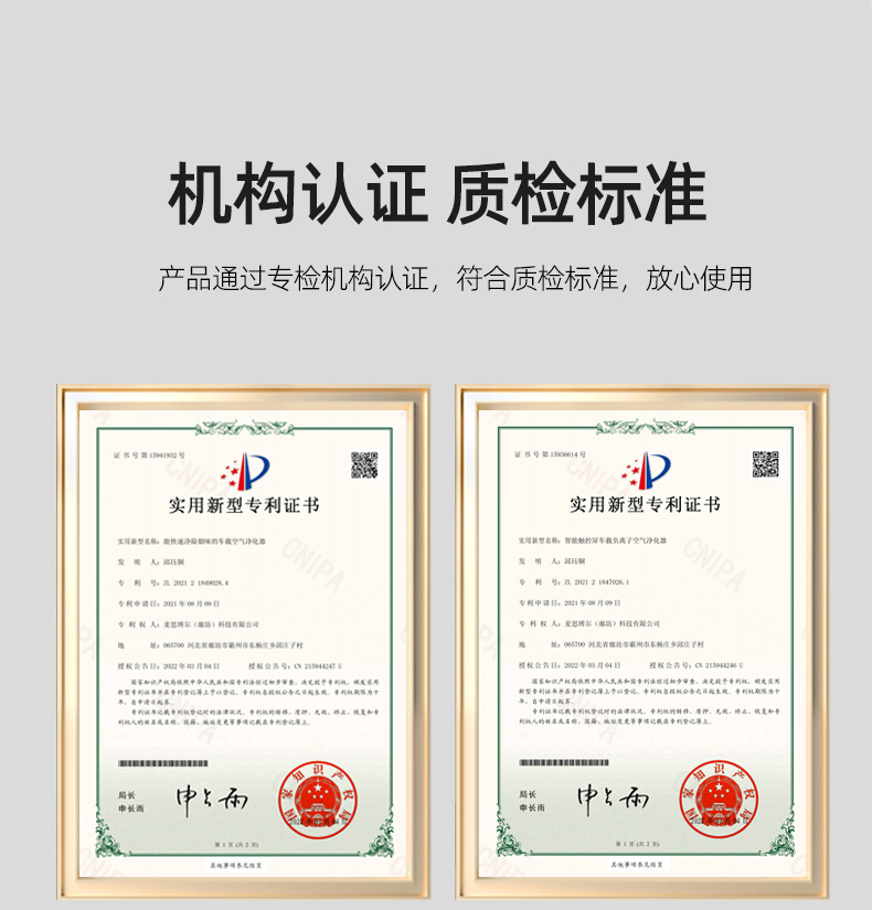 Negative Ion Purifier for Removing Formaldehyde, Eliminating Smoke and Odor from Cars, Household Vehicles, and Car Air Purifiers for Cross-Border Use