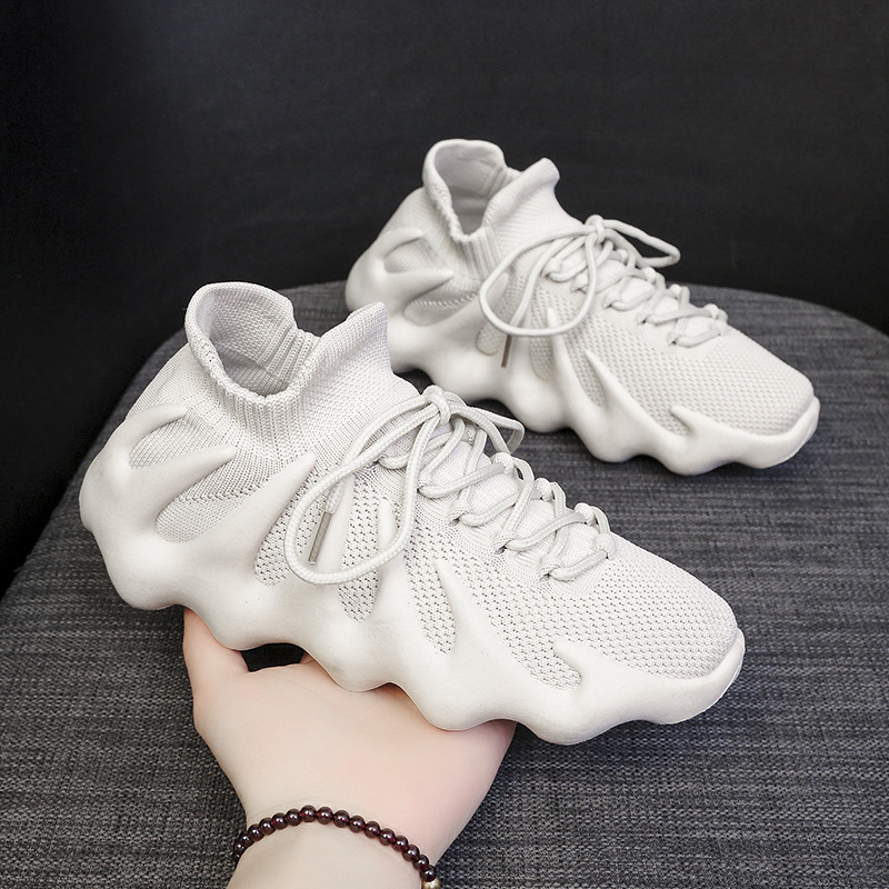 2026 New Model Fly-Knit Octopus Shoes Casual Sports Shoes Korean Style Trendy Couple Shoes Breathable Sock Shoes for Men and Women 2026 New Model Fly-Knit Octopus Shoes Casual Sports Shoes Korean Style Trendy Couple Shoes Breathable Sock Shoes for Men and Women