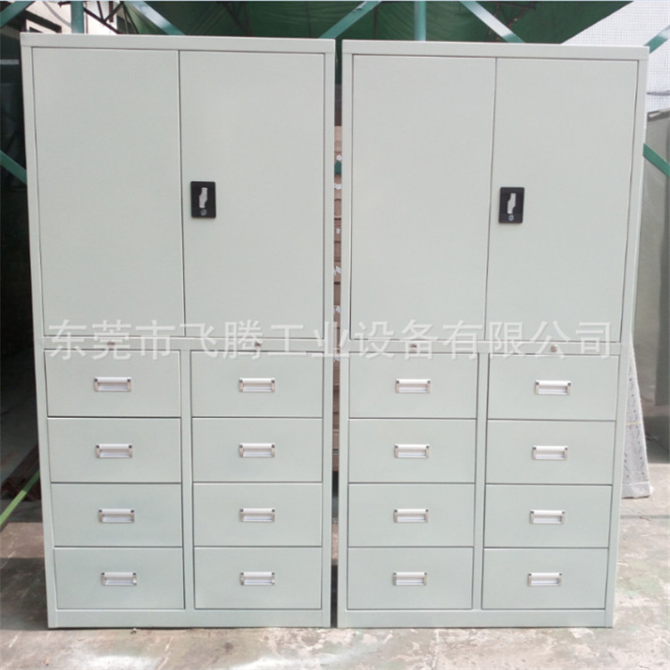 重型储物置物柜 双开门抽屉式工具柜 五金仓储存放工具柜可定货