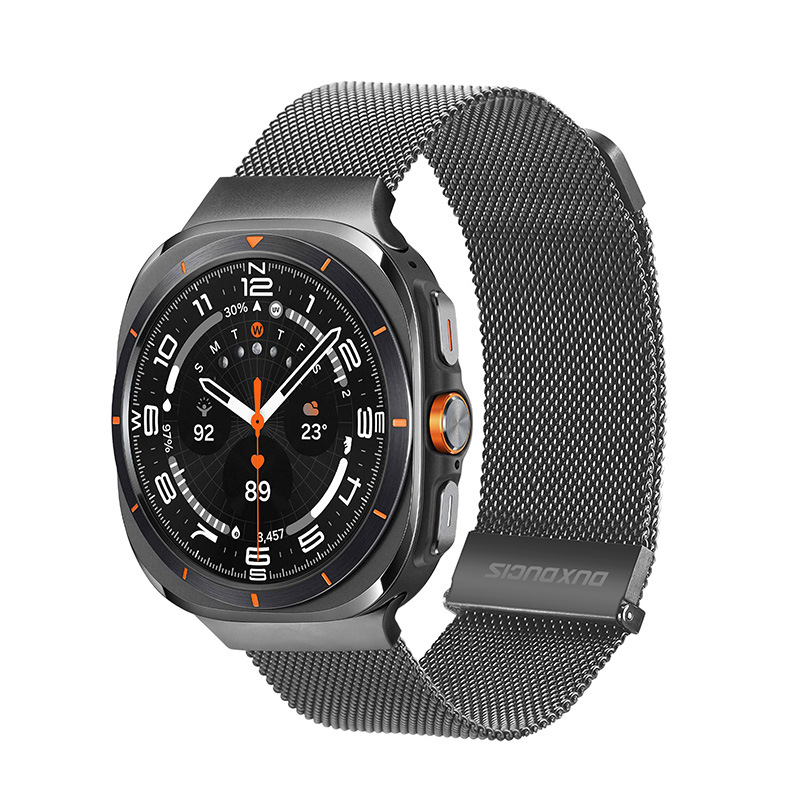 Correa de reloj compatible con Samsung Watch Milan, correa universal de malla de acero para Samsung, Huawei, Xiaomi, ajustable.